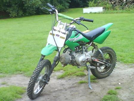 la moto de mon fr&egrave;re